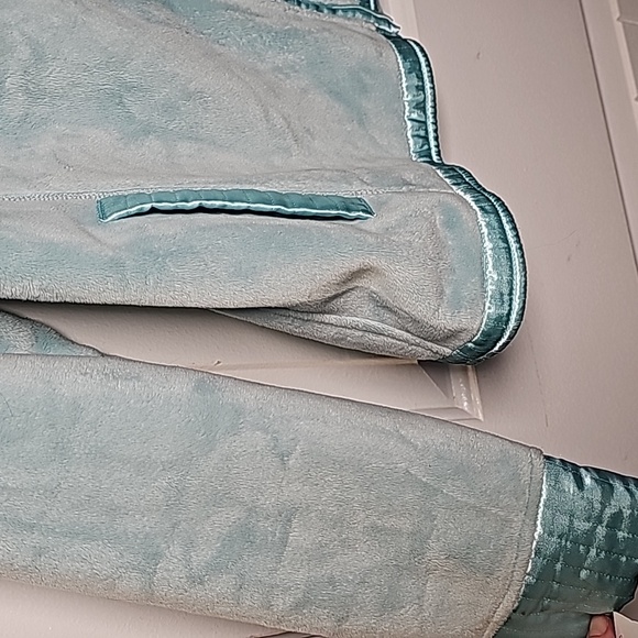 Pendleton XL fuzzy fleece jacket, aquamarine teal - Picture 6 of 16